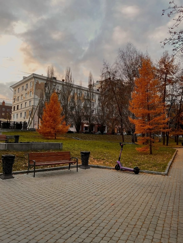 Осенний вечер в столице Урала🧡