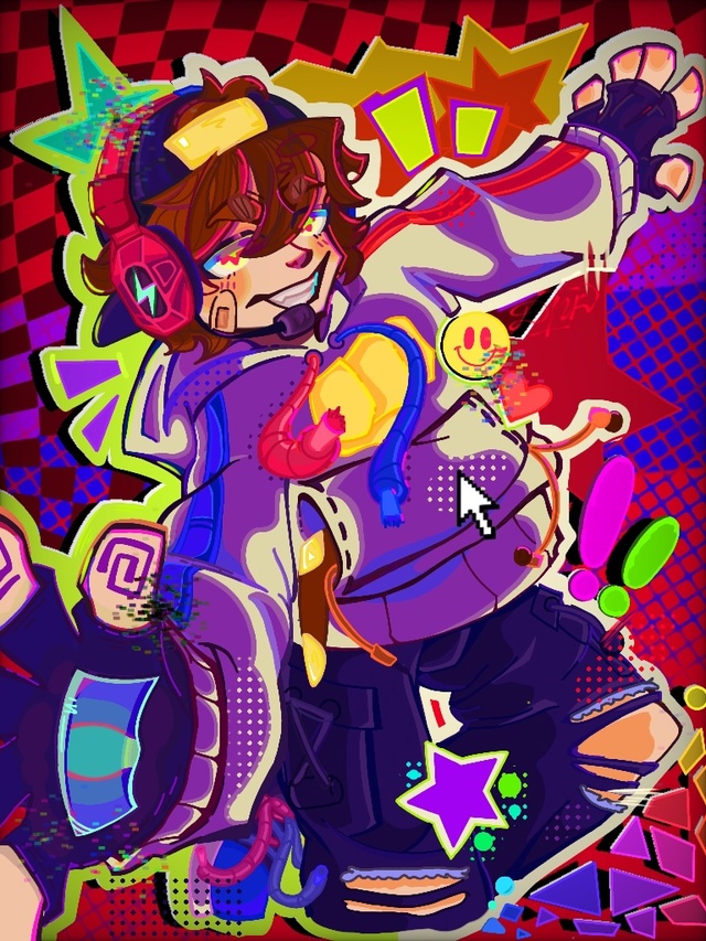 Кислотный арт с Евгеном^^
Надеюсь понравиться )