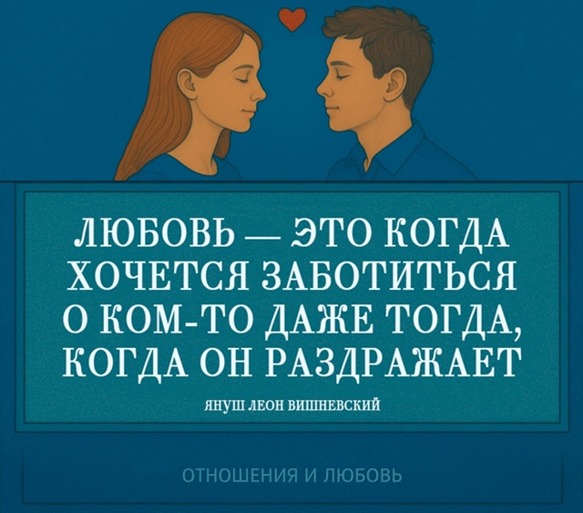 Эта цитата подчёркивает, что настоящая любовь — это не...