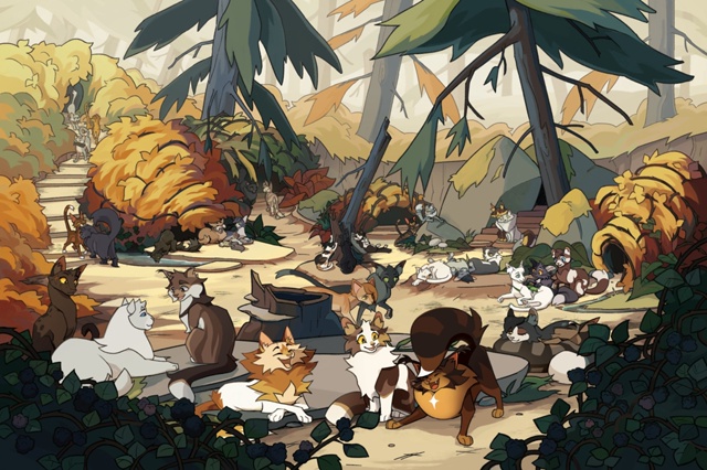 Озерная территория лагеря племени Теней
События проис...