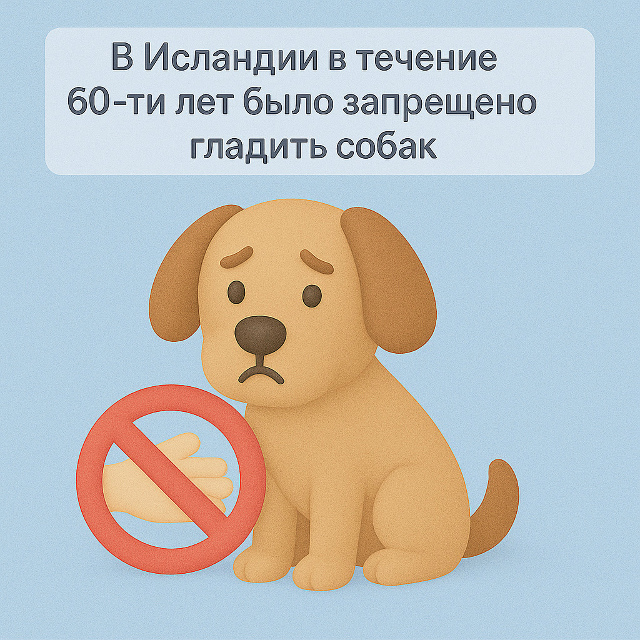 🐕 Запрет на ласку
В Исландии когда-то действовал необ...