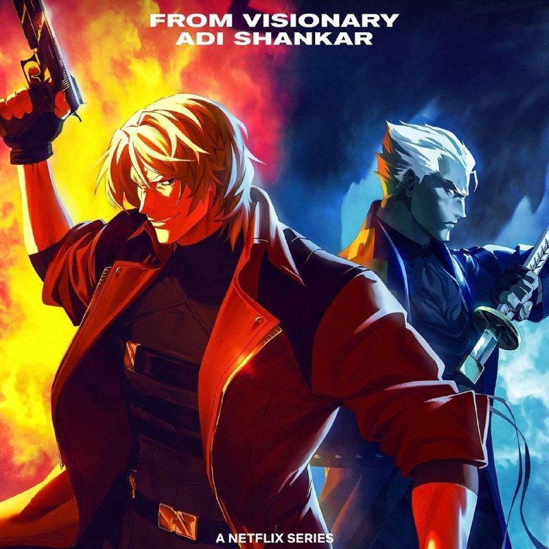 Разные пути, одна судьба
Новый постер второго сезона Дьявол может плакать" (Devil May Cry).
Премь