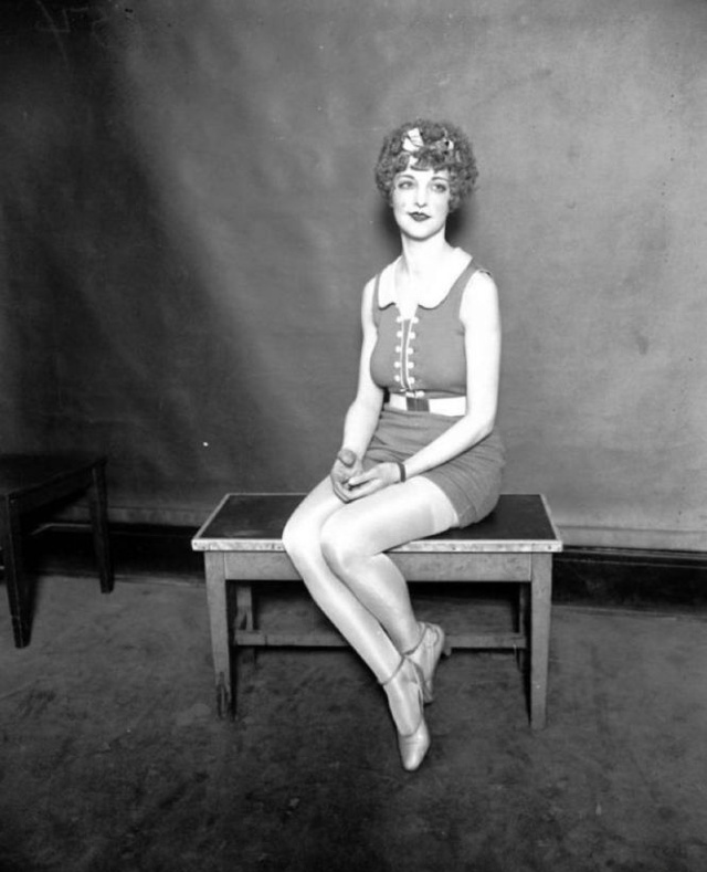 Фото участниц конкурсов красоты 1920 - 1930 годов.
