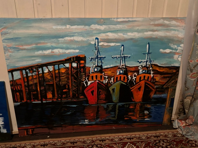 Картины от художника, пережившего инсульт.
Полтора год...