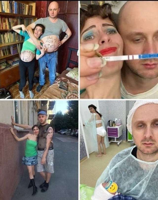 Счастливые родители в ожидании пополнения, самый прек?...