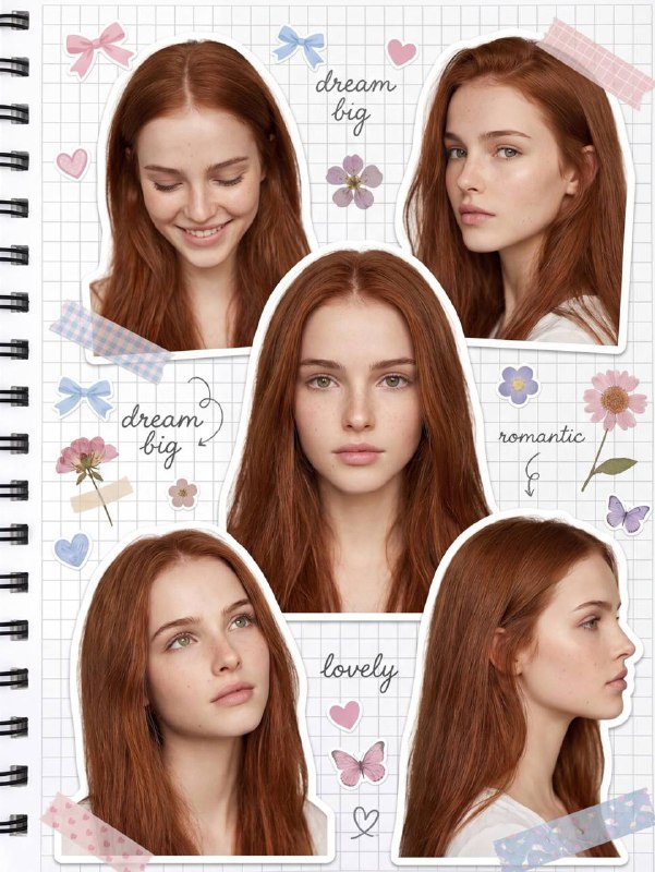 📔 Милый тренд: разворот с вами в личном дневнике
Помните, как в детстве клеили в блокноты вырезки и