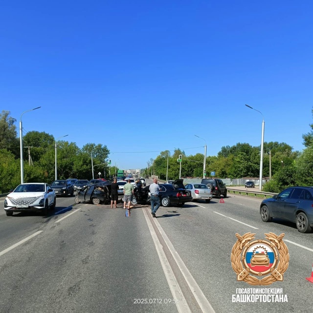 #️⃣ В Уфе столкнулись BMW, ВАЗ и УАЗ. Есть пострадавший
?...