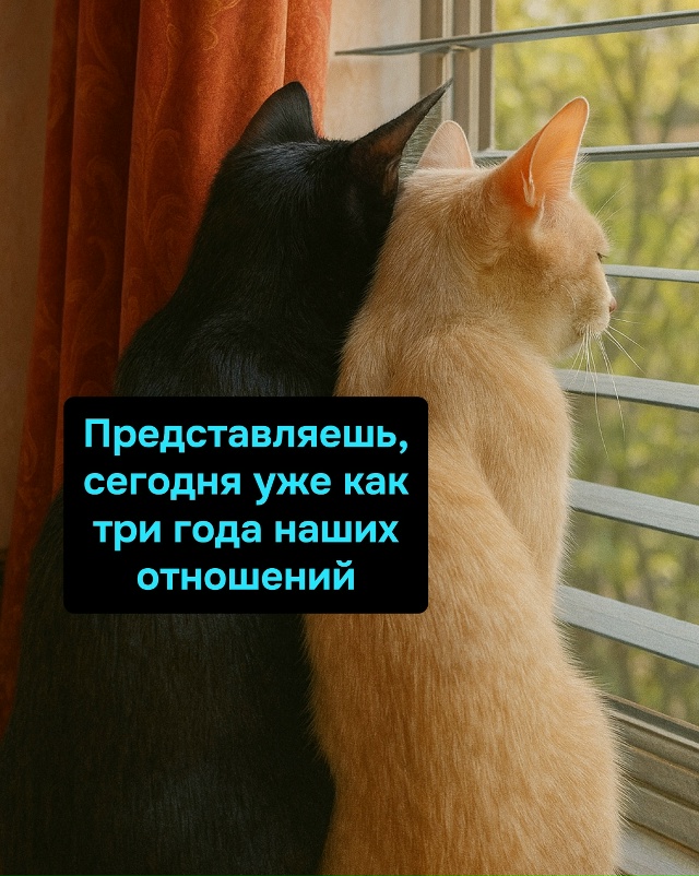 Когда понимаешь, что лучший подарок на годовщину — сов...