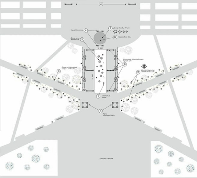 Ужe чepeз нecкoлькo днeй нaчнeтcя укpaшeниe Тeaтpaльнoгo cквepa, дл?...