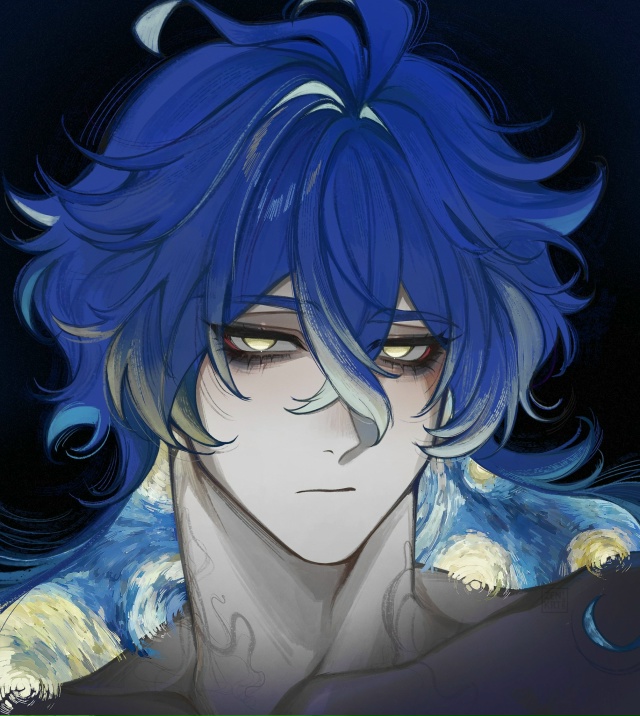 — Звездная ночь 🌠
✨ художник: ZenK105 ✨