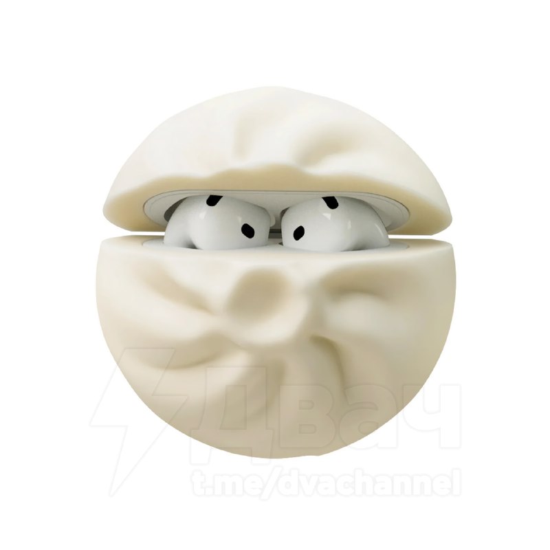 Для AirPods вышел чехол в форме… хинкали: его можно купить для AirPods Pro 1-3 и AirPods 4. Цена имб