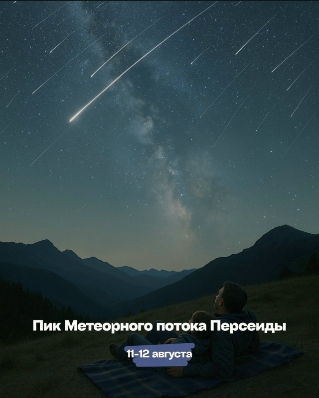 Главные астрособытия августа 2025:
9 августа - Полнолуни?...