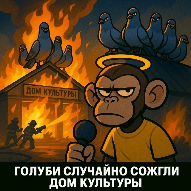 Безумные приколы
Мы привыкли считать голубей просто п?...