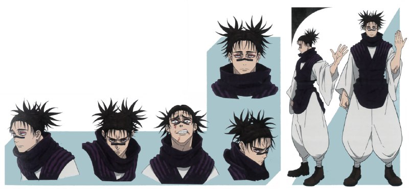 ⚡️Дизайн персонажей 3 сезона аниме «Магическая битва»
Премьера 8 января 2026 года.