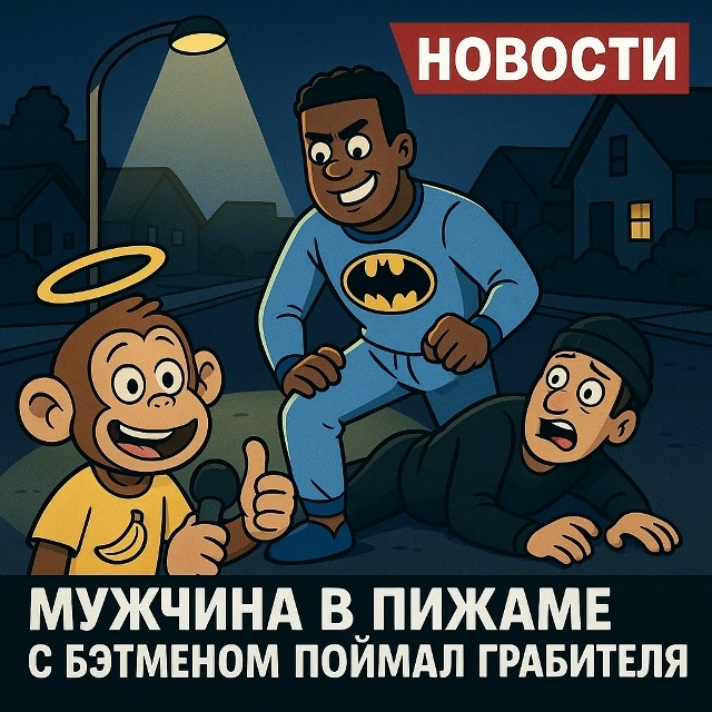 Безумные приколы
Иногда герои носят не плащи, а... пижам...