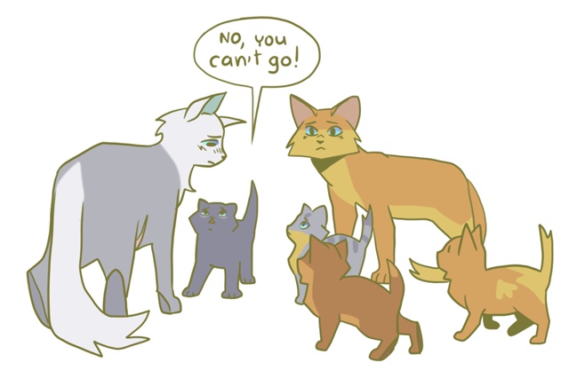 — Нет, ты не можешь пойти!
— Мы будем скучать по тебе. —...