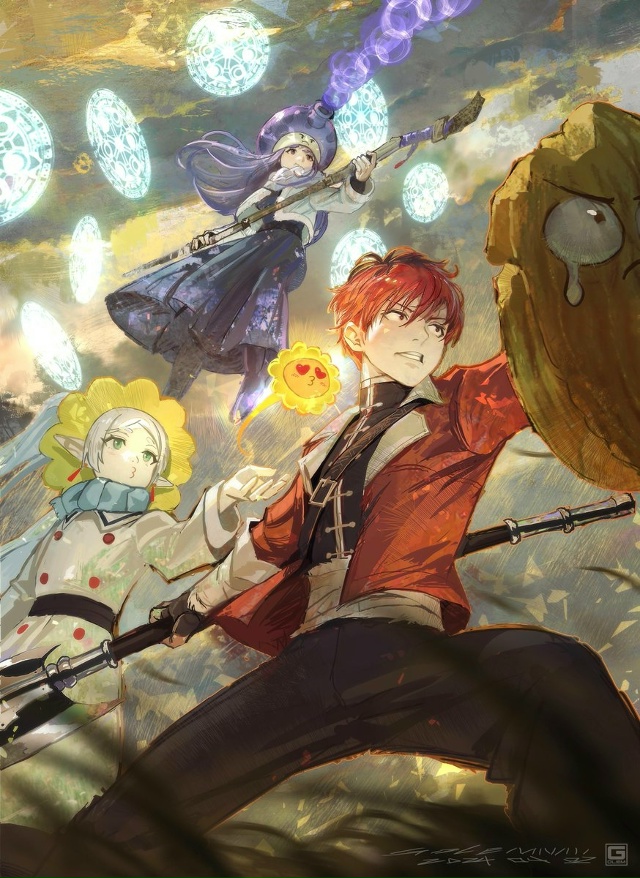 🌻 В утро с колабой века от golemmm.
#арт@advance_empire | #Фрирен