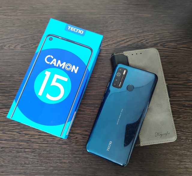Продам телефон Tecno Camon 15 в отличном состоянии. Память 4/64...