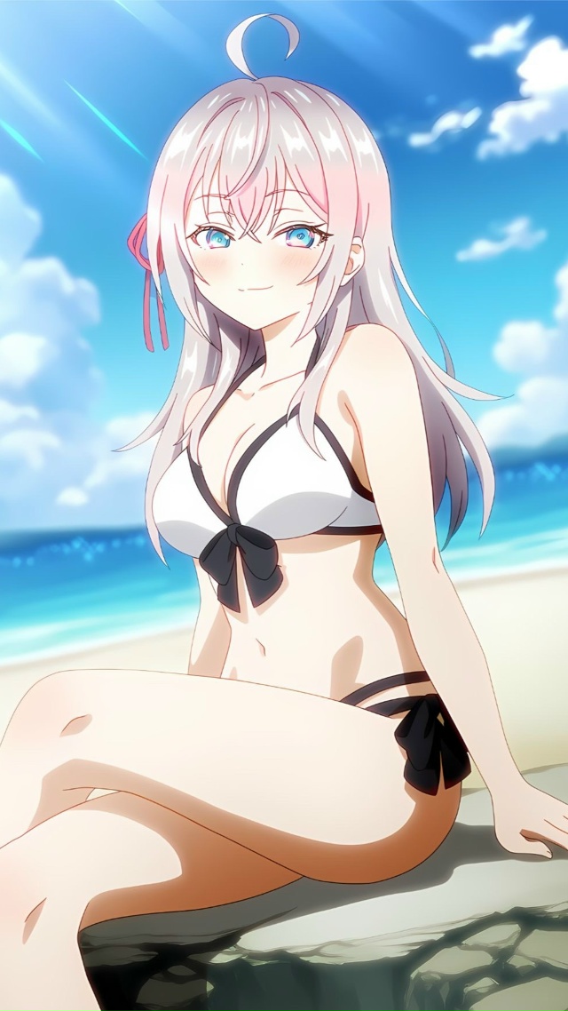 Аниме: Аля иногда кокетничает со мной по-русски