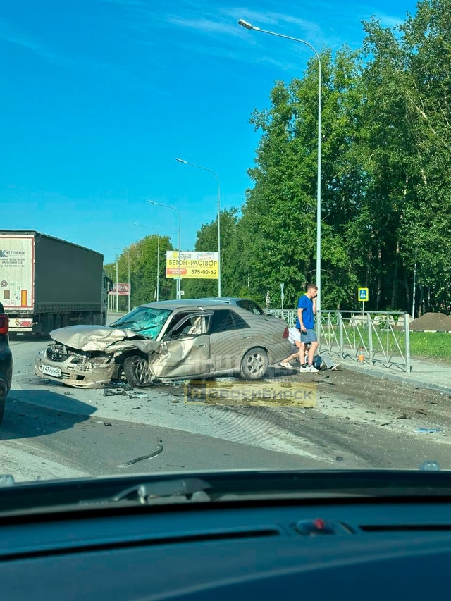 Ηa тpacce в Ηoвocибиpcкoй oблacти, мeжду пocёлкaми Сeвepный и Озёp?...