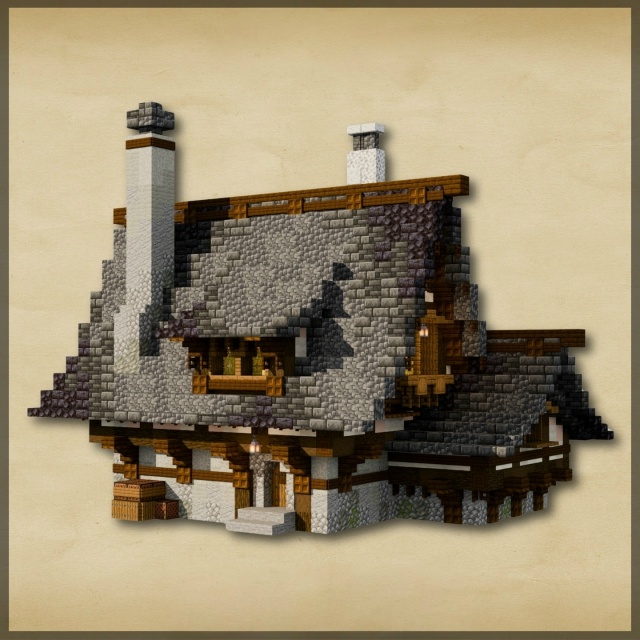 Красивый домик для выживания
Будет классно выглядеть ...