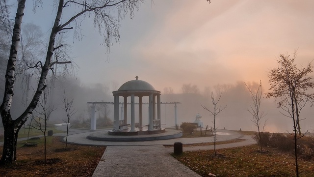 Туманное утро на оз. Пионер... 🤳 (ноябрь'25)