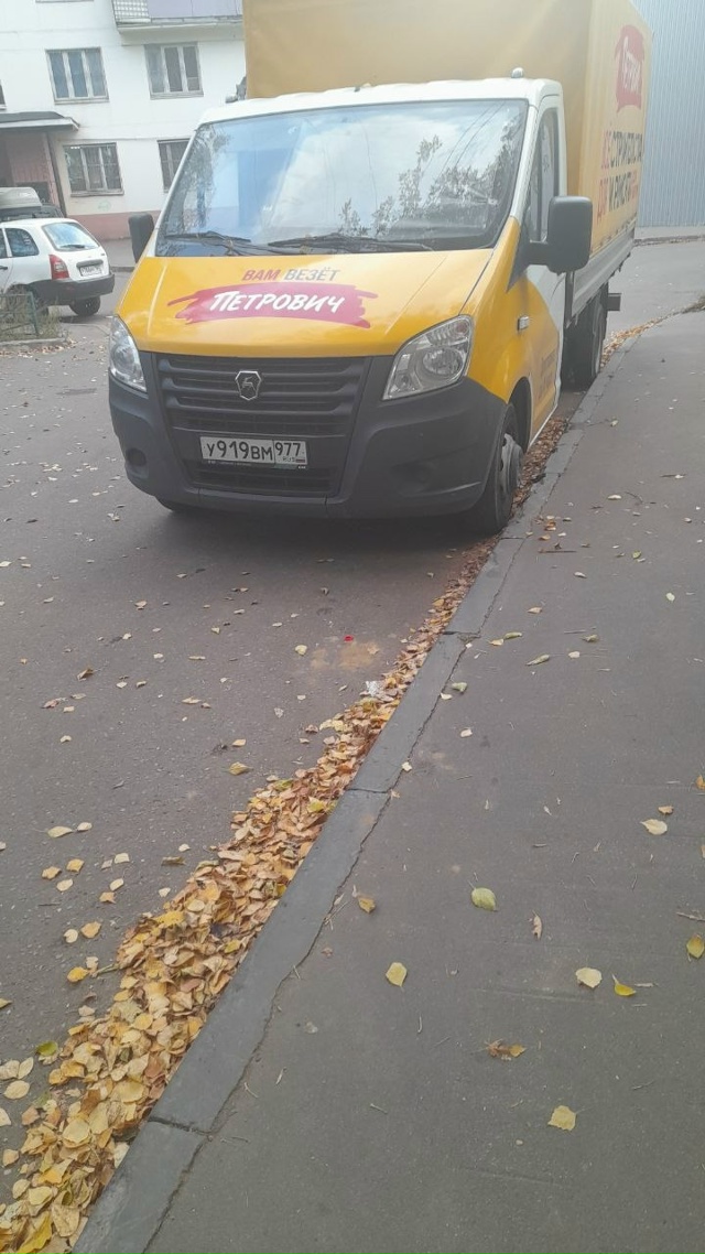 Во дворе дома теперь паркуют газели Петрович. Это вооб?...