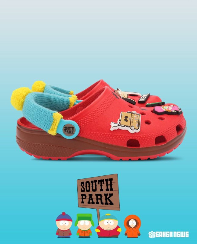 Модники, внимание: у Crocs выйдет коллаба с South Park
Будут модели с лицами Картмана, Полотенчика,