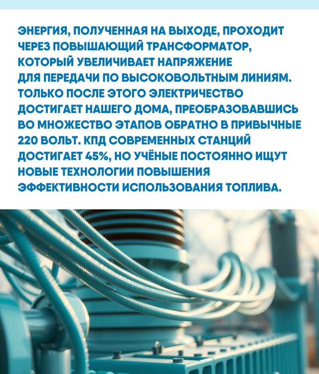 Идеальная работа электростанции требует высокого мас?...