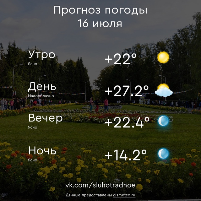 ⛅ Доброе утро, Отрадненцы! Всем продуктивного и приятн...