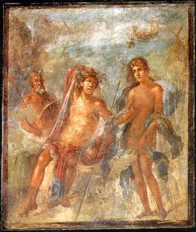 В 1973 году во время раскопок в Доме Золотого Браслета бы...