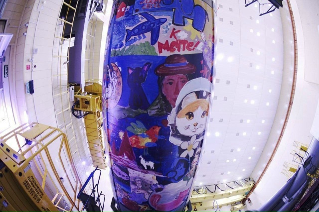 Самарскую ракету «Союз-2.1а» превратили в полотно с рис?...