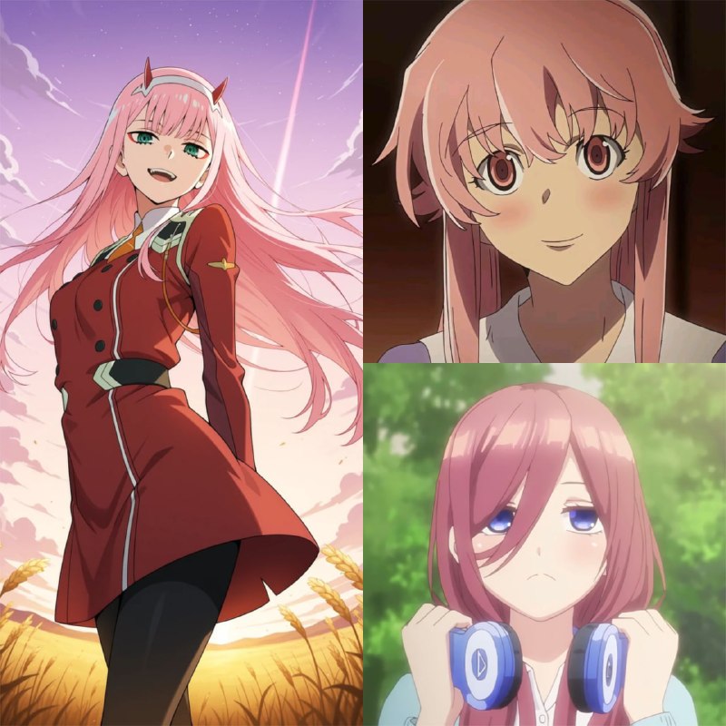 😆ЗЕРО ТУ ОСТАЕТСЯ ЛЮБИМОЙ РОЗОВОВОЛОСОЙ ВАЙФУ
MyAnimeList подтвердил тройку самых любимых аниме-дев