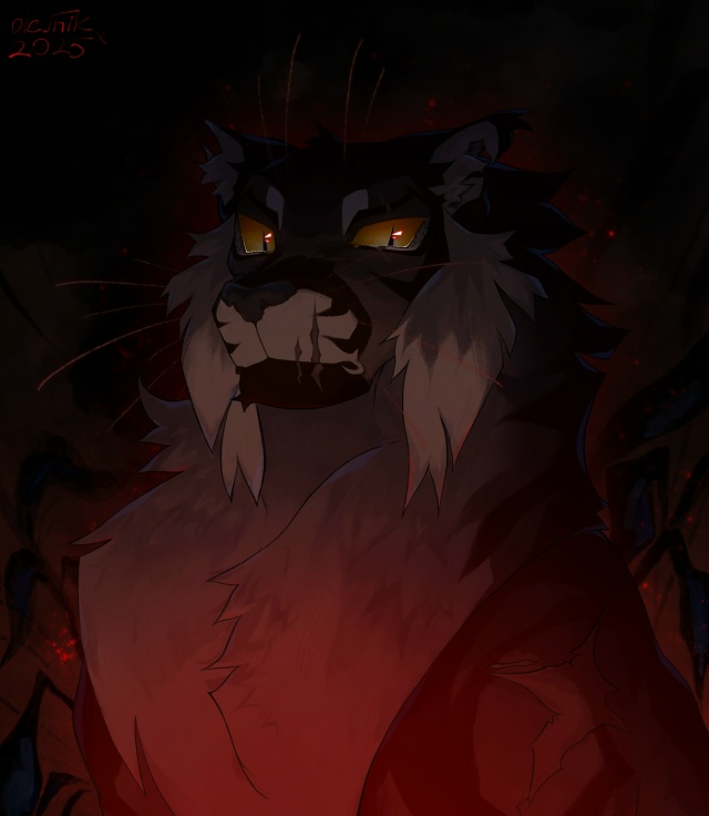 Где-то год назад я рисовала Ледолапку/Ледосветницу и у?...