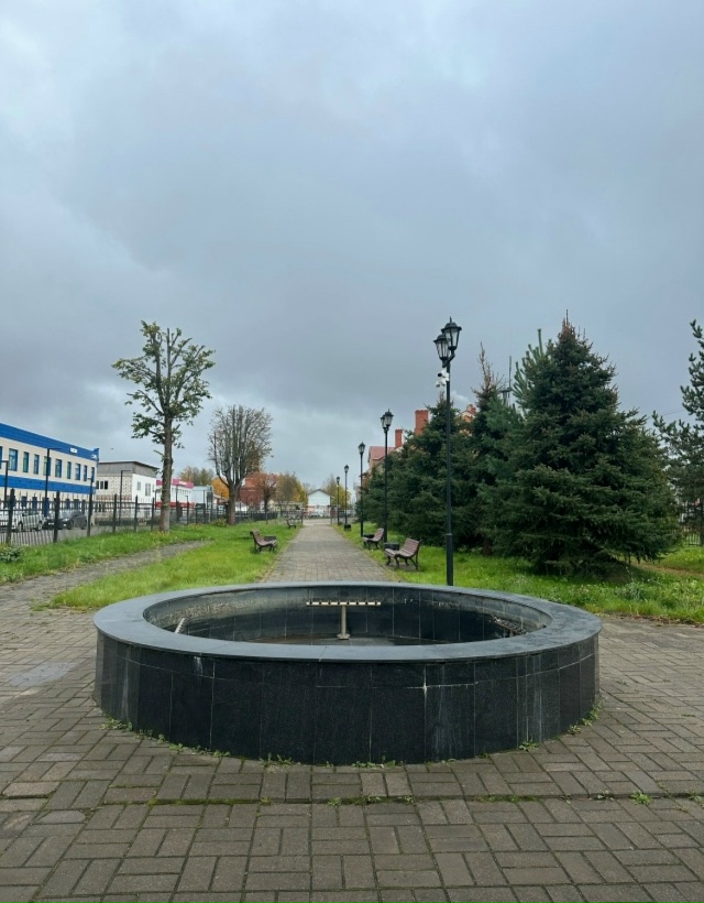 Перед Покровом фонтан переводят в зимний режим… птицы...