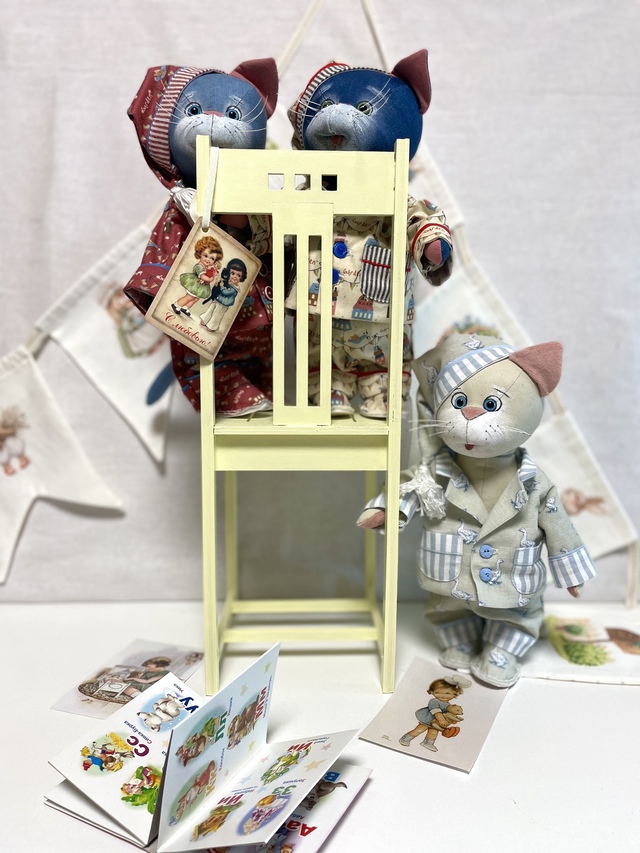 Котики джинсовые животики