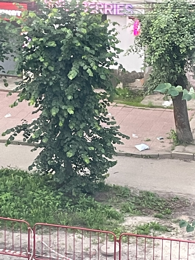 (Анонимно)
Трое молодых людей разворошившие мусорный к...