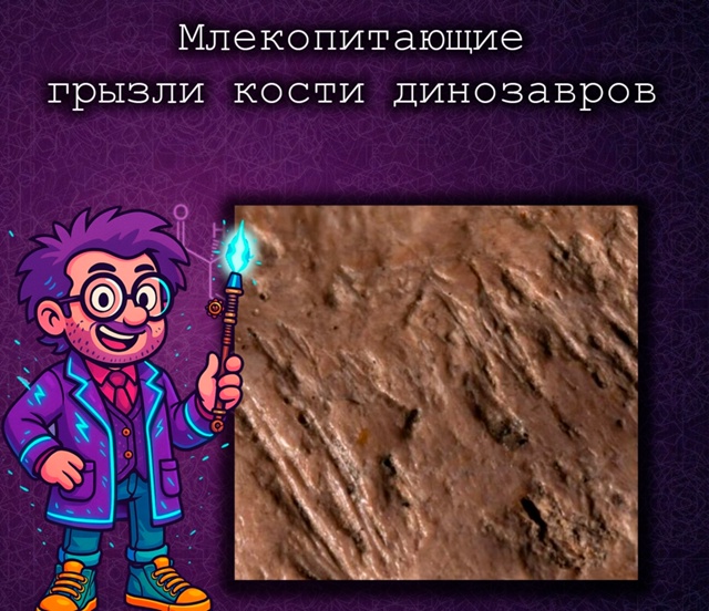 В России впервые нашли следы того, как млекопитающие г?...