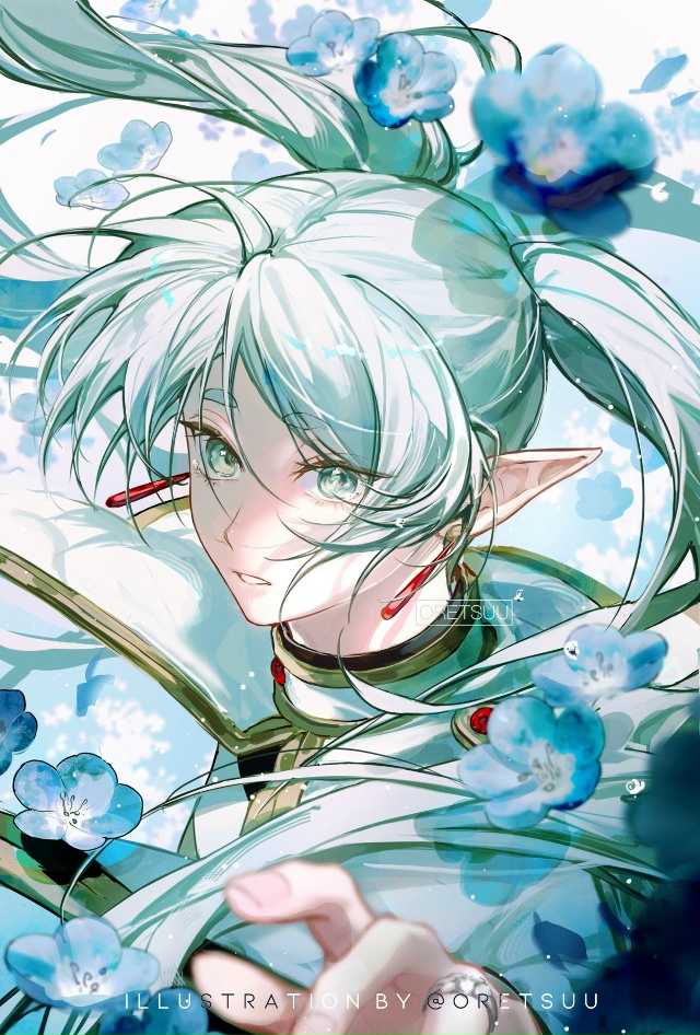 #Sousou_no_Frieren / Фрирен, провожающая в последний путь
Art: orets...