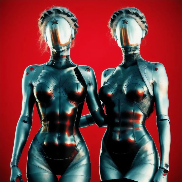 Немного артов от разработчиков игры Atomic Heart и нейросет?...