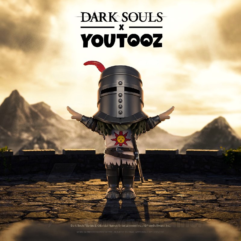 Лабубу умерли сегодня: по игре Dark Souls выпустят коллекционные фигурки — Сигвард из Катарины и Сол