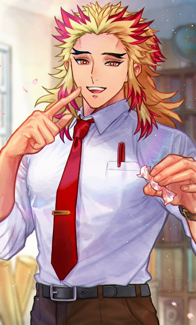 #Kimetsu_no_Yaiba / Клинок, рассекающий демонов
Столп Пламени ?...