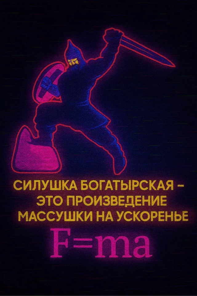 Сила есть, m*a не надо