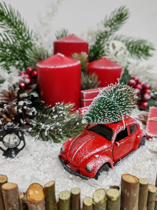 Мои новогодние композиции как в Pinterest😍