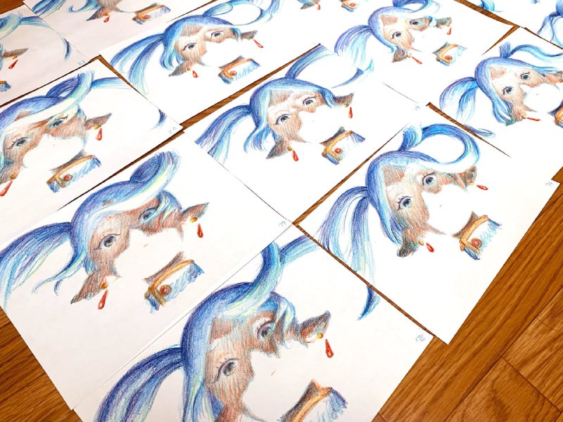 🍃Эндинг 2 сезона аниме «Провожающая в последний путь Фрирен» был полностью создан вручную.
Художниц