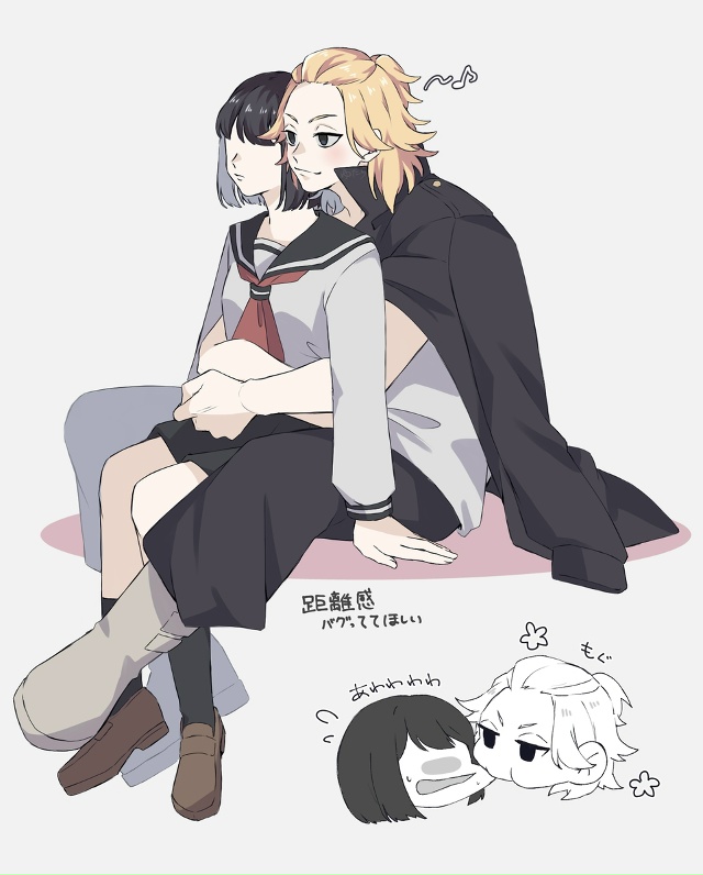 #Tokyo_Revengers / Токийские мстители
Art: 柚野ゆたら
(Майки/Изана...