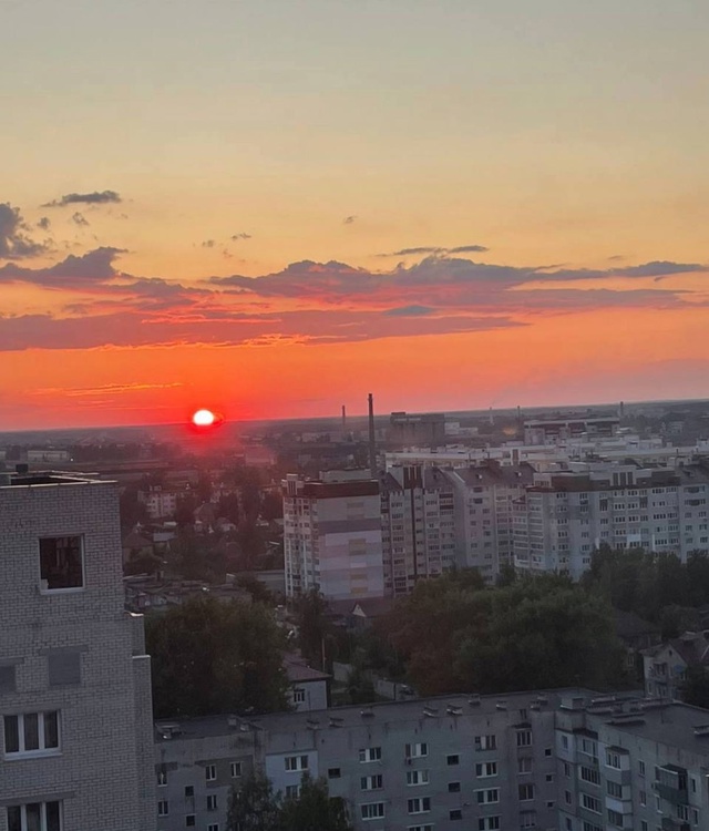 ‼️Закат сегодня 🔥🔥🔥 угадай район !?