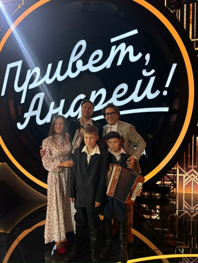 Семья Фоминых из деревни Турово приняла участие в теле...