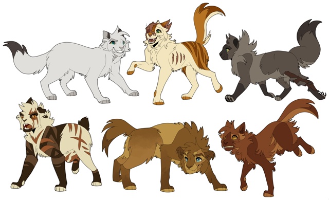 Белохвост, Яролика, Пепелица, Быстрокрыл, Тероновник и ...