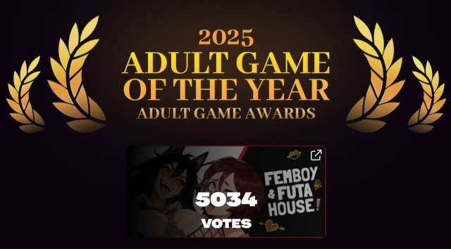 Femboy Futa House стала «Игрой года» по версии порно-фестиваля...